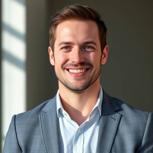 Portrait de Thomas Robert, responsable des relations partenaires chez Évasion Franäaise, avec un sourire confiant.